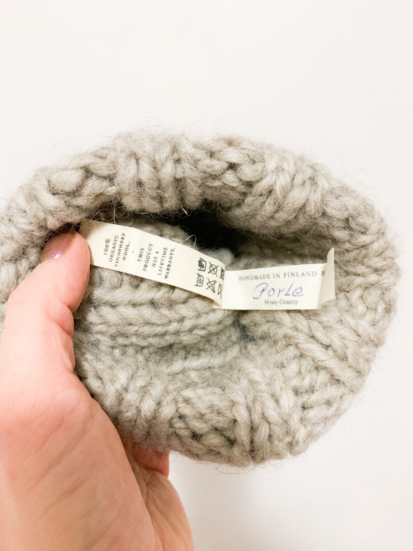 Myssy Organic Wool Beanie 0-3 months