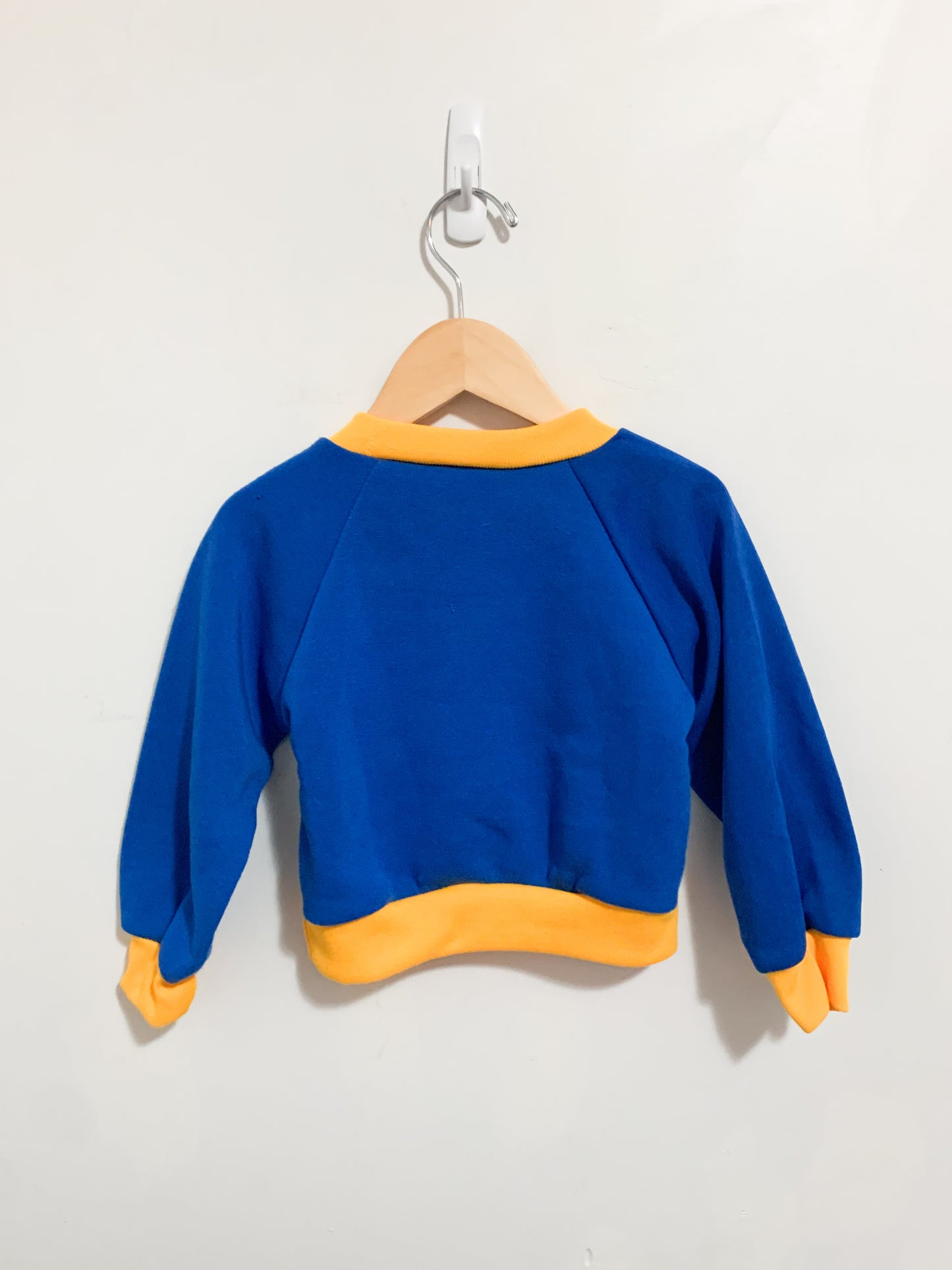 Vintage Littlw Wishes Raglan Sweatshirt 1-2 years