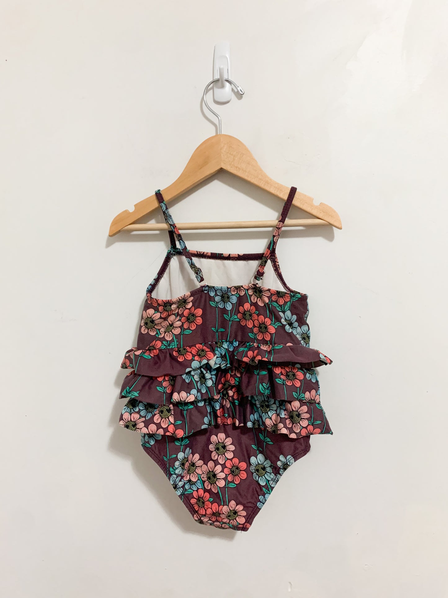 Mini Rodini Sunflower Ruffle Swimsuit 18 months-3 years