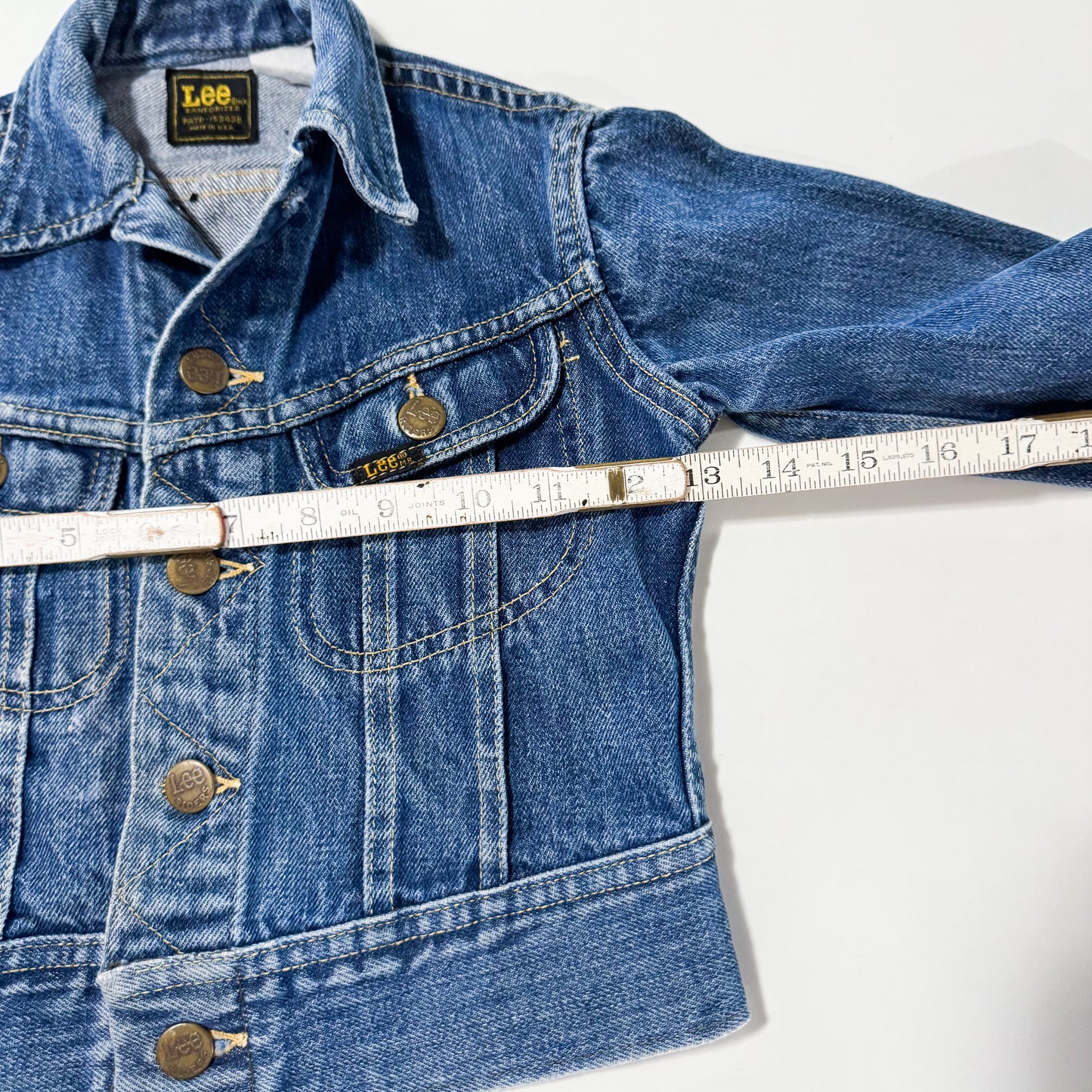 Vintage Lee Upcycled 101 Dalmatians Denim Jacket