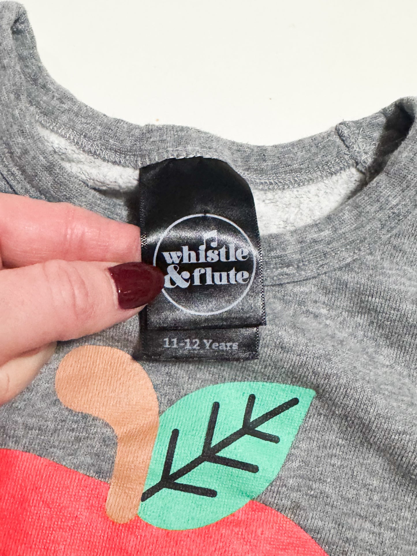 Whistle & Flute Apple Pullover 8-12Y