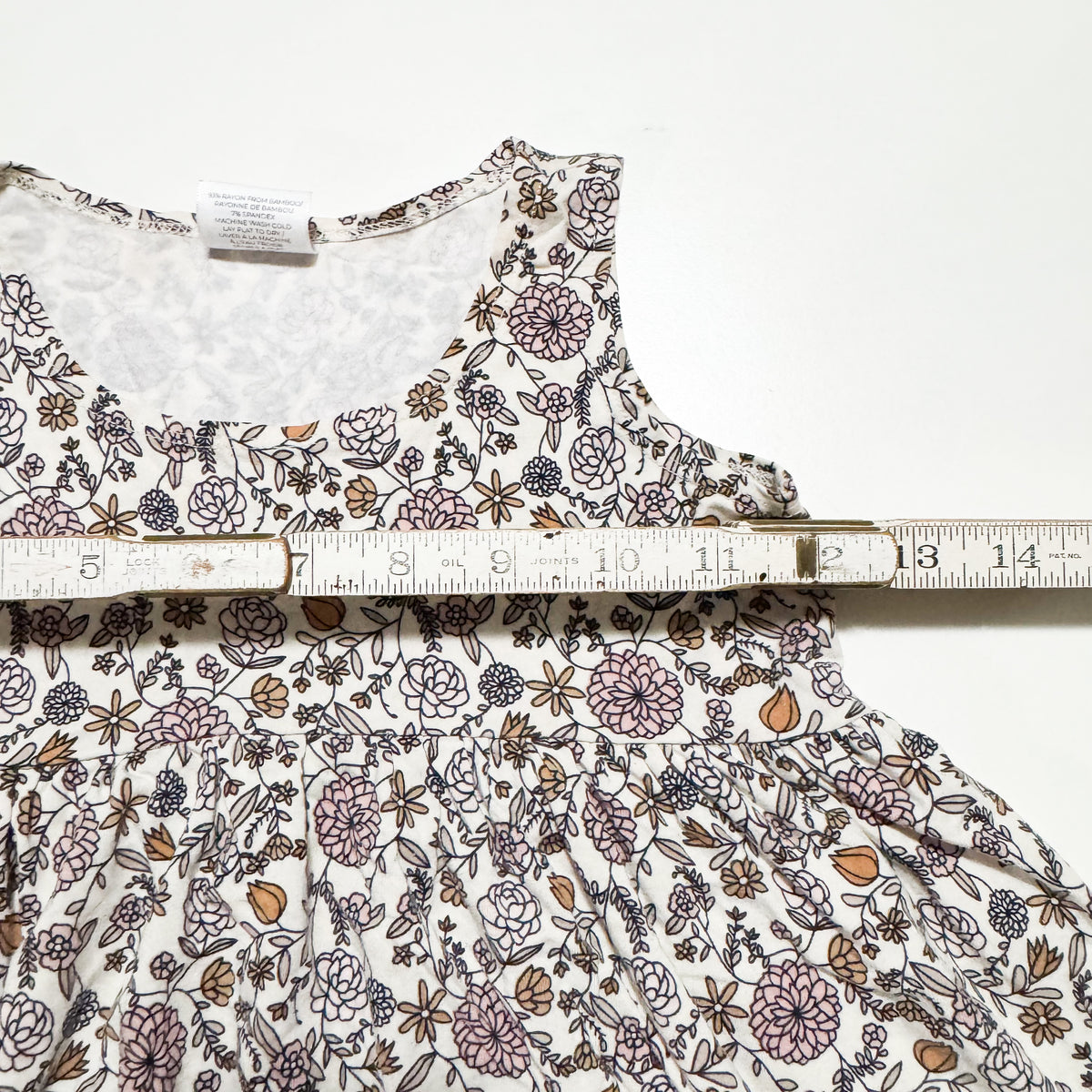 Jax + Lennon Floral Jersey Dress 3/4 years