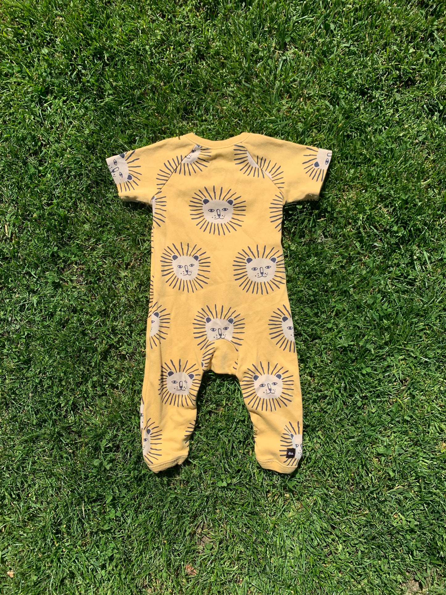 Tea Lion Kimono Romper 6-9 months