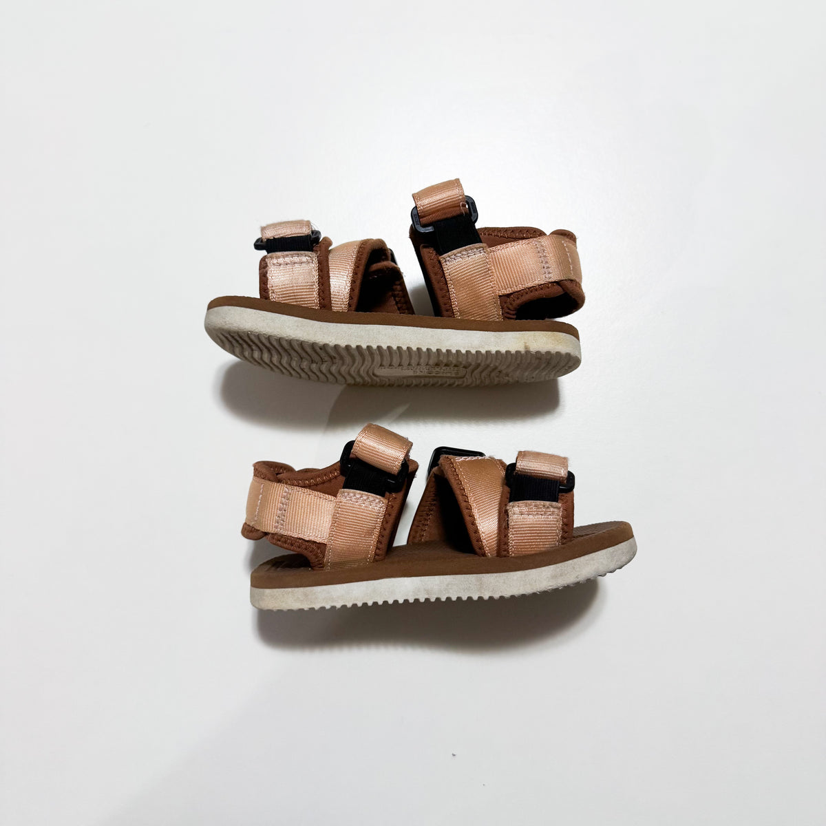 Suicoke Peach and Brown Sandals size 9US