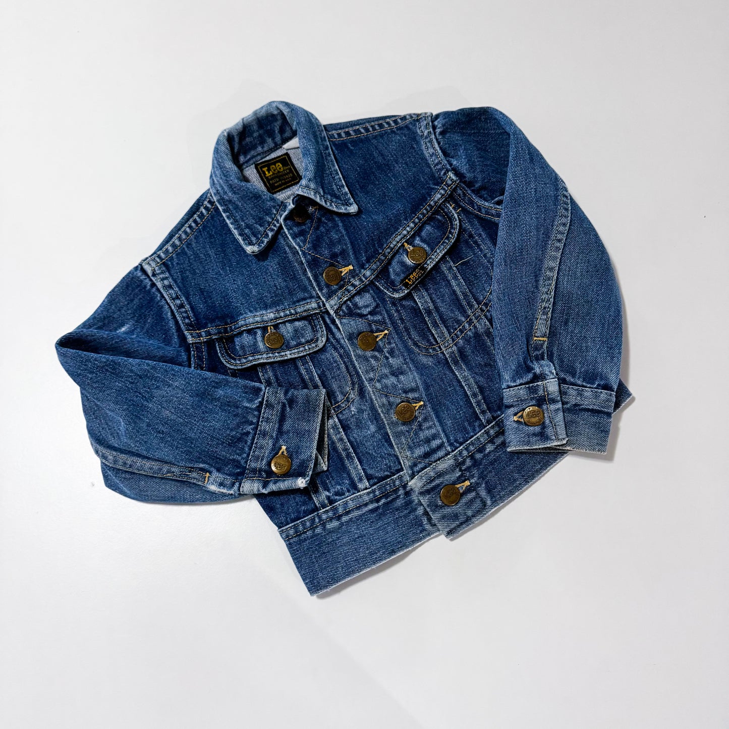 Vintage Lee Upcycled 101 Dalmatians Denim Jacket