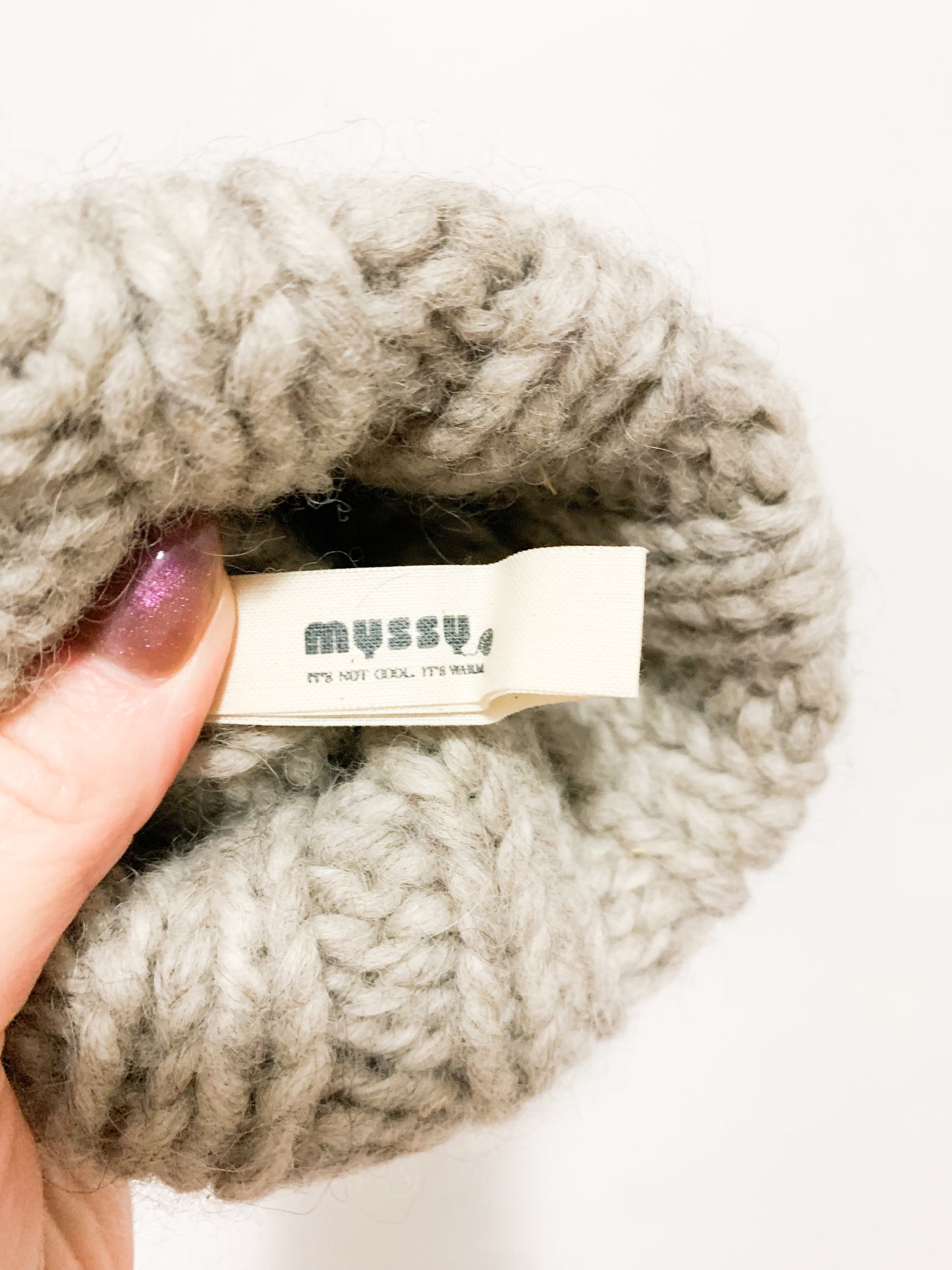 Myssy Organic Wool Beanie 0-3 months