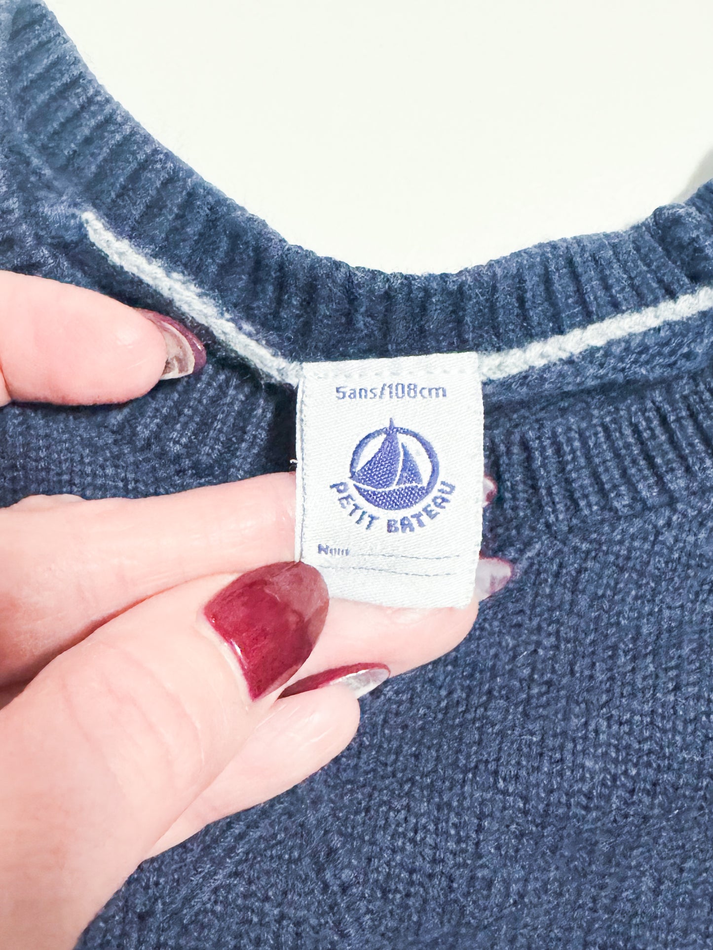 Petit Bateau Sweater size 5Y