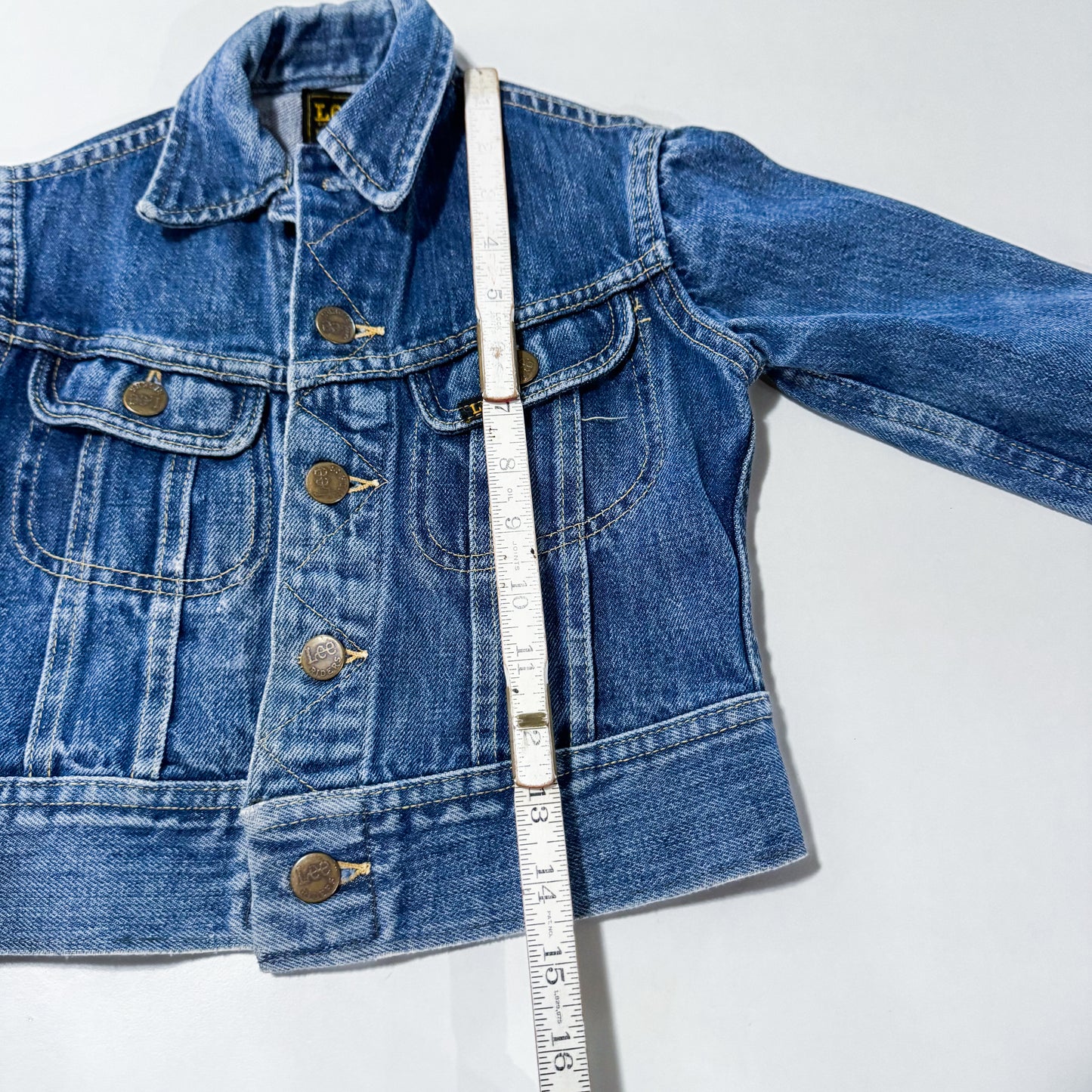 Vintage Lee Upcycled 101 Dalmatians Denim Jacket