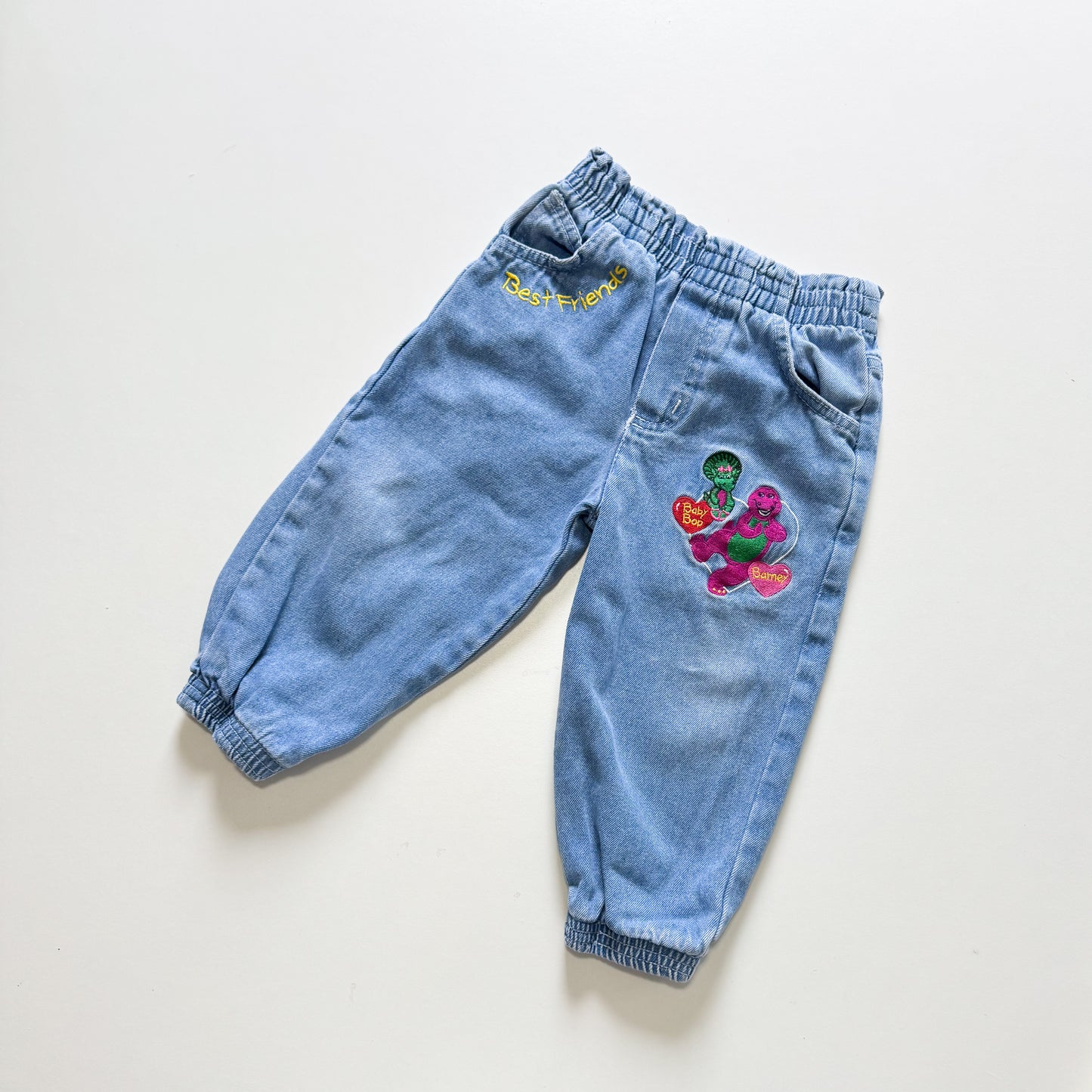 Vintage Barney Best Friends Pants