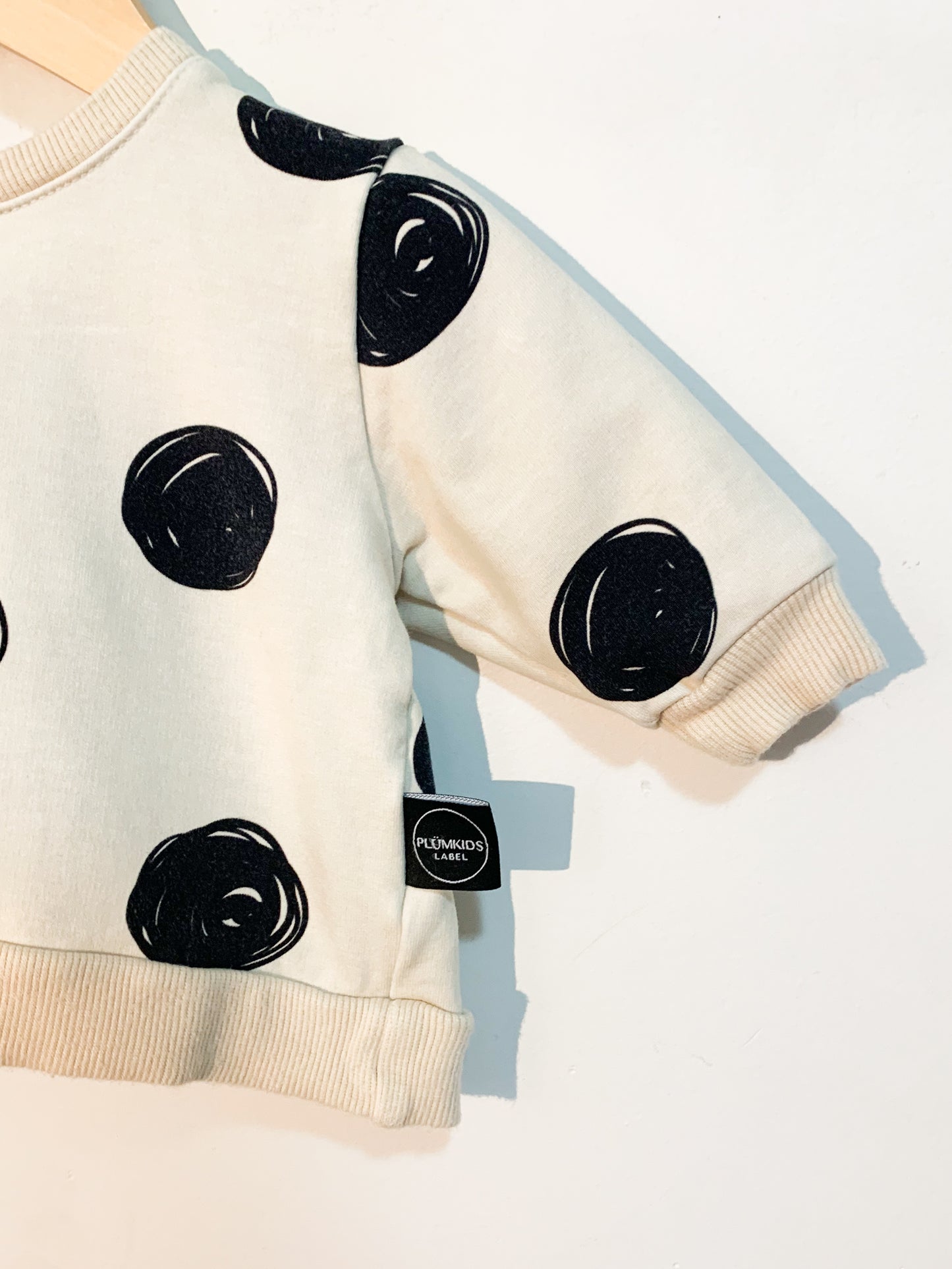 Plüm Kids Polka Dot Sweatshirt 0-3 months