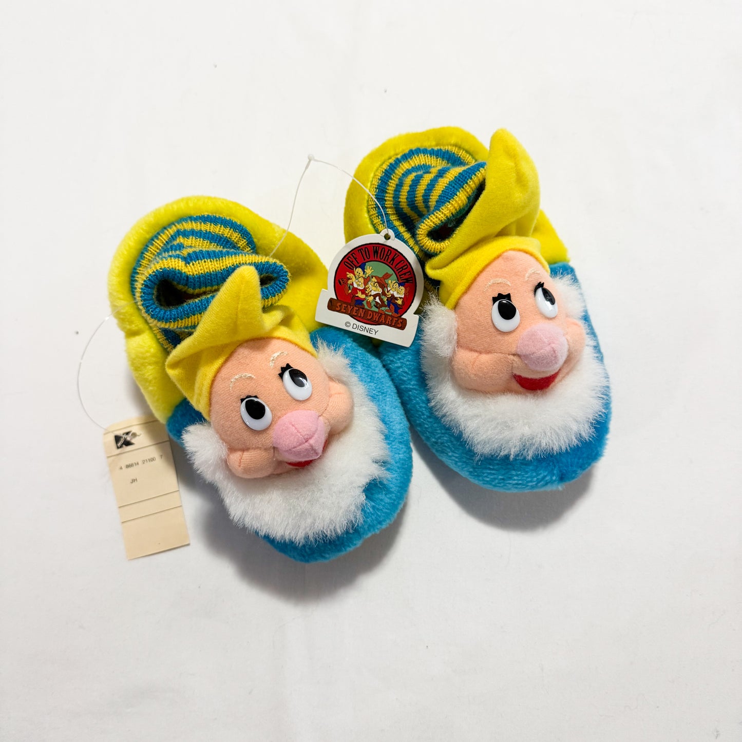 Vinty Deadstock Happy dwarf Slippers