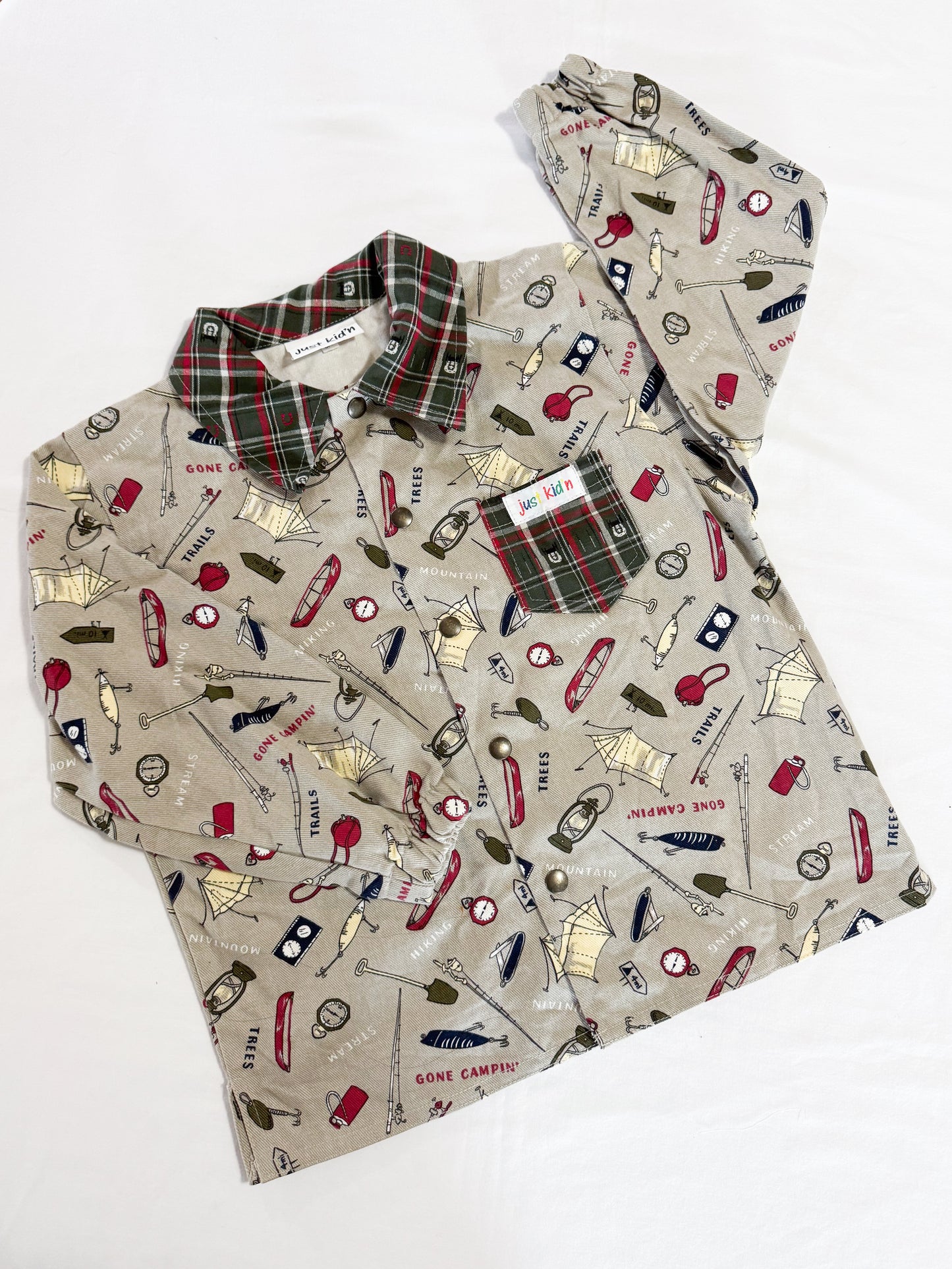 Just Kid’n Camp Canvas Jacket