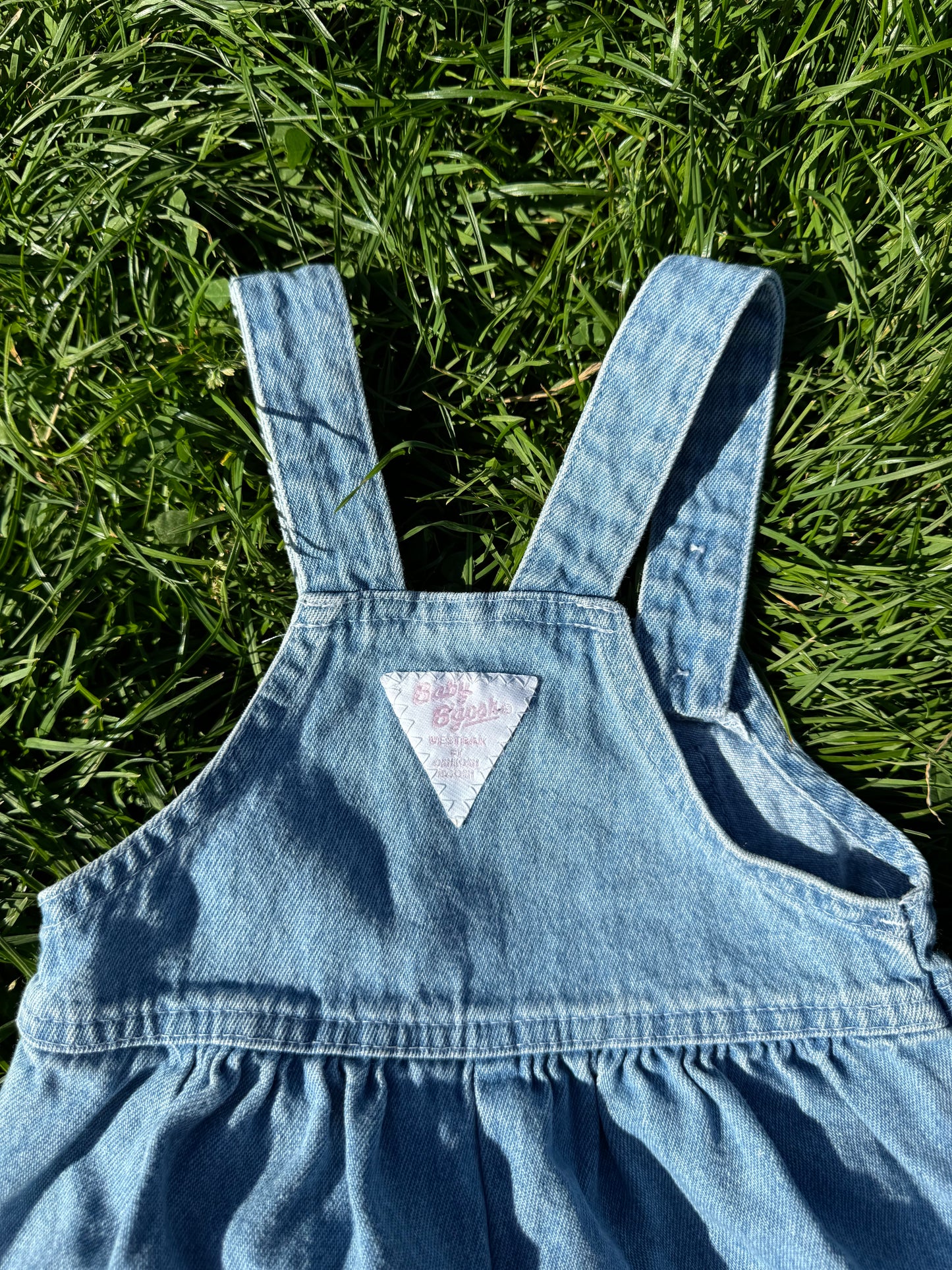 Vintage Oshkosh Denim Bubble Suit 12 months