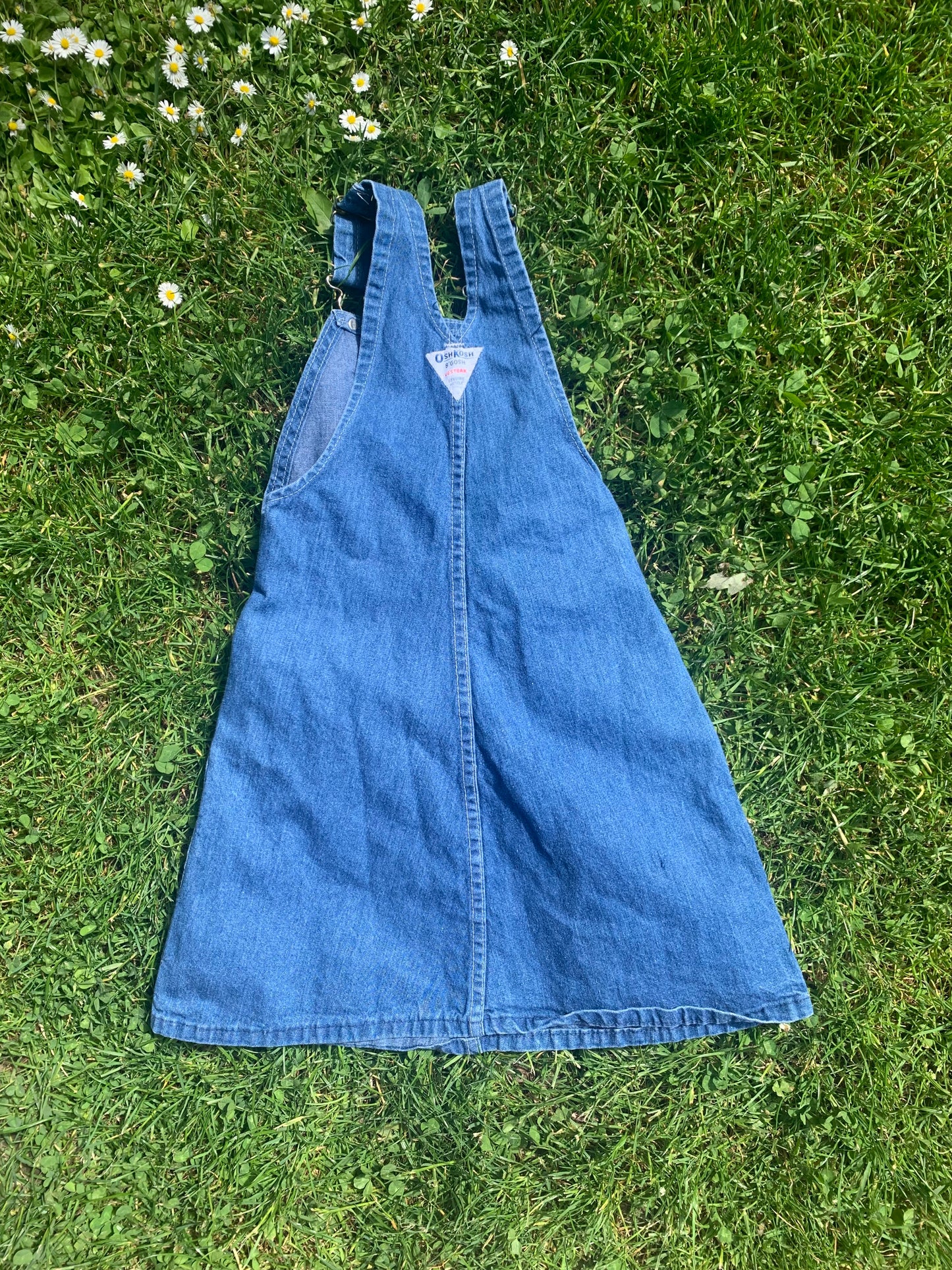 Vintage Oshkosh Denim Skirtall 6X