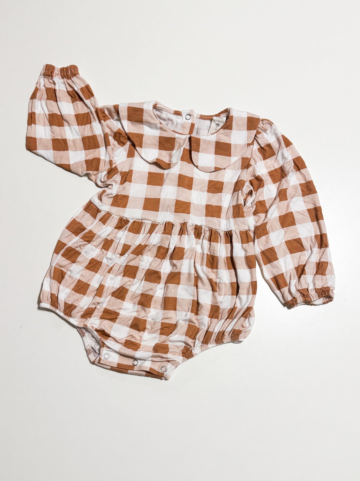 Kate Quinn Check Bubble Suit size 2T