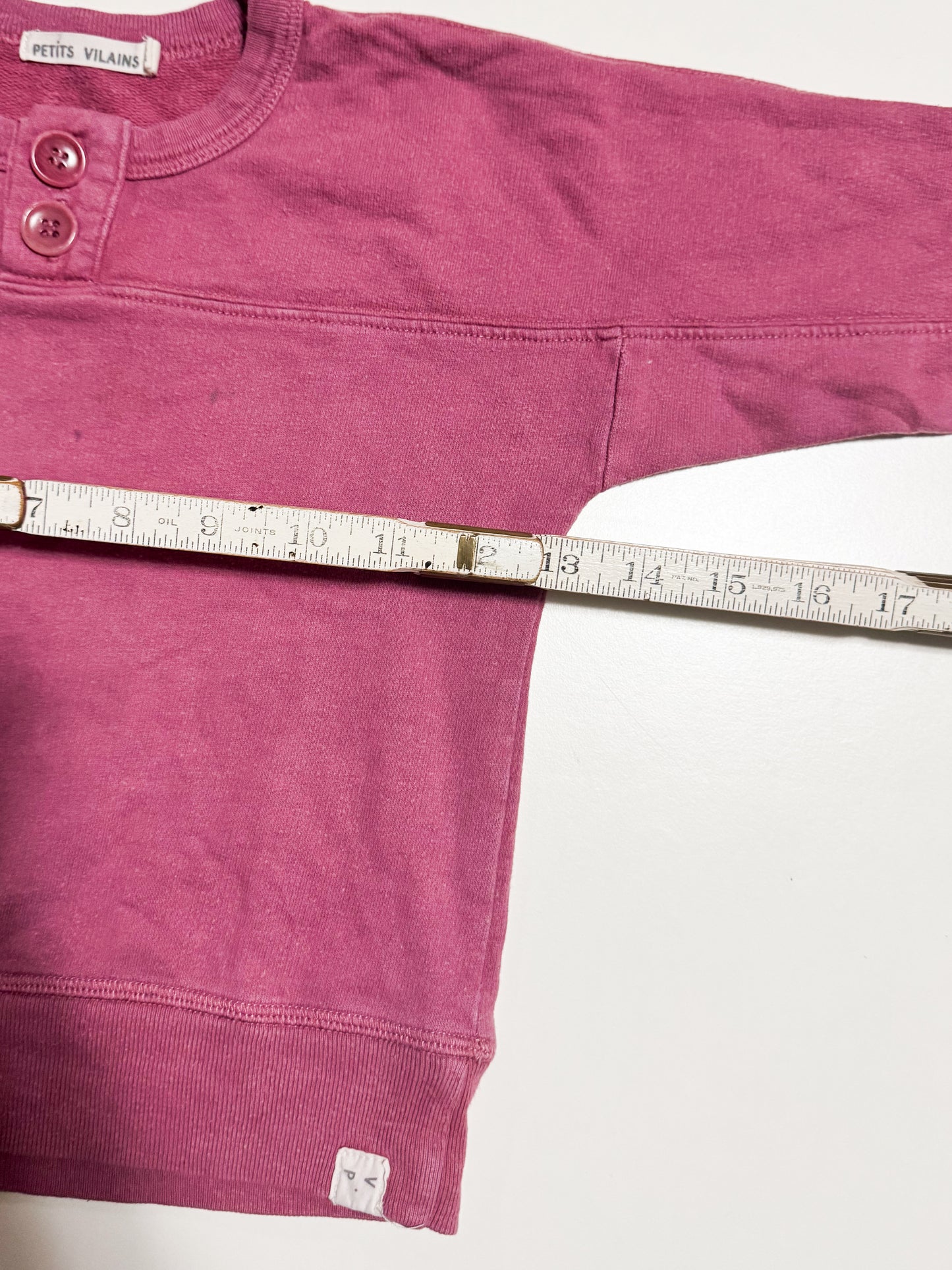 Petits Vilains Henley Pullover size 2-3Y