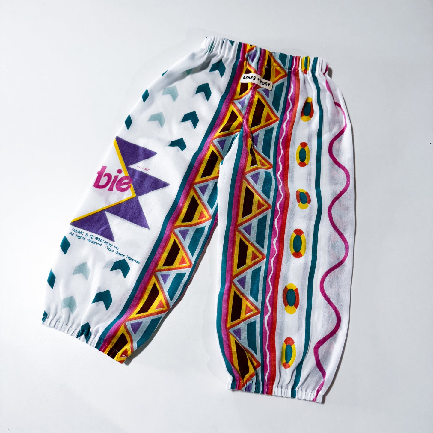 Vintage Upcycled Barbie Balloon Pants 2-3 years