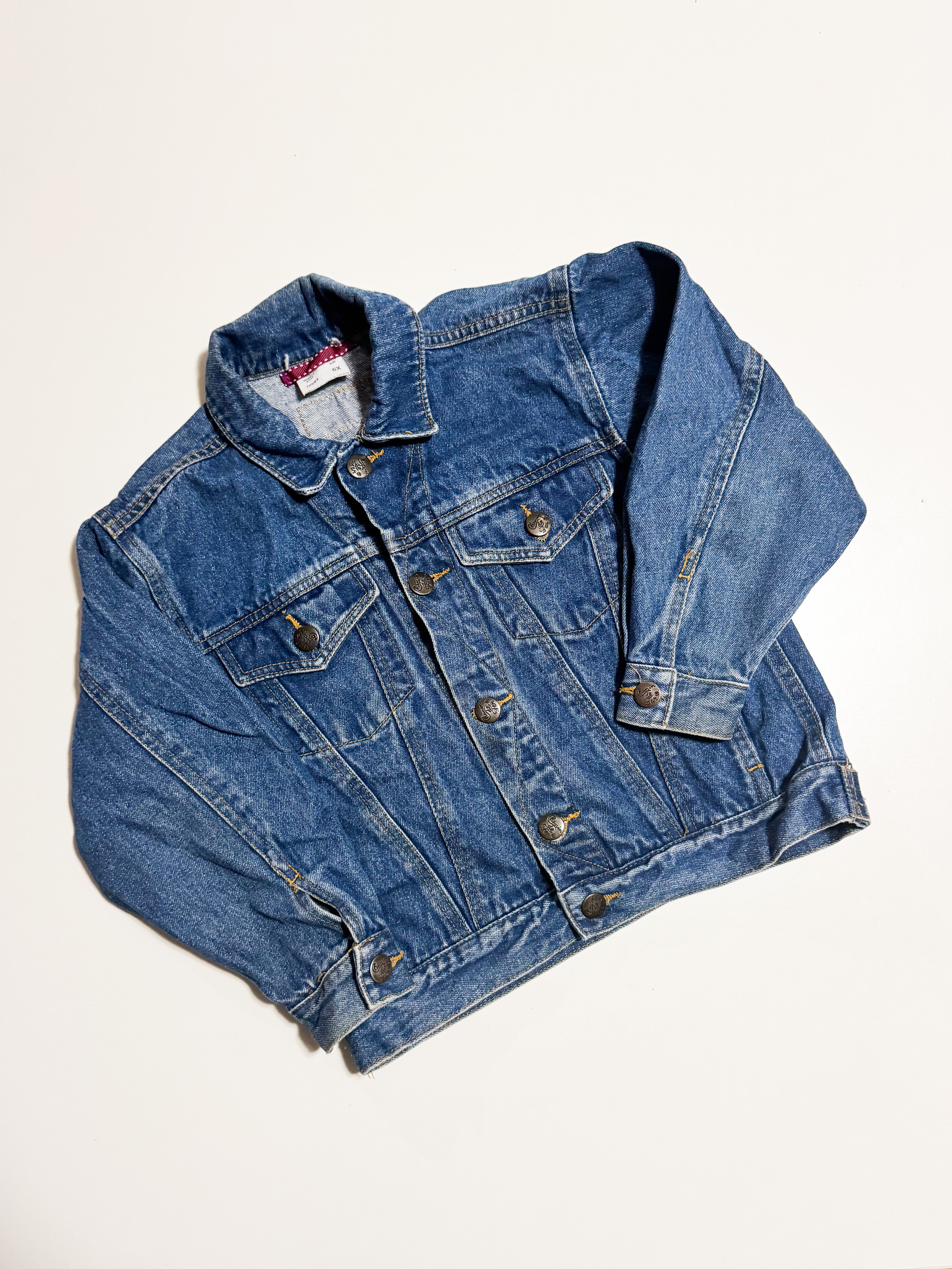 Vinty Denim Jacket size 6X – Ashes + Posy