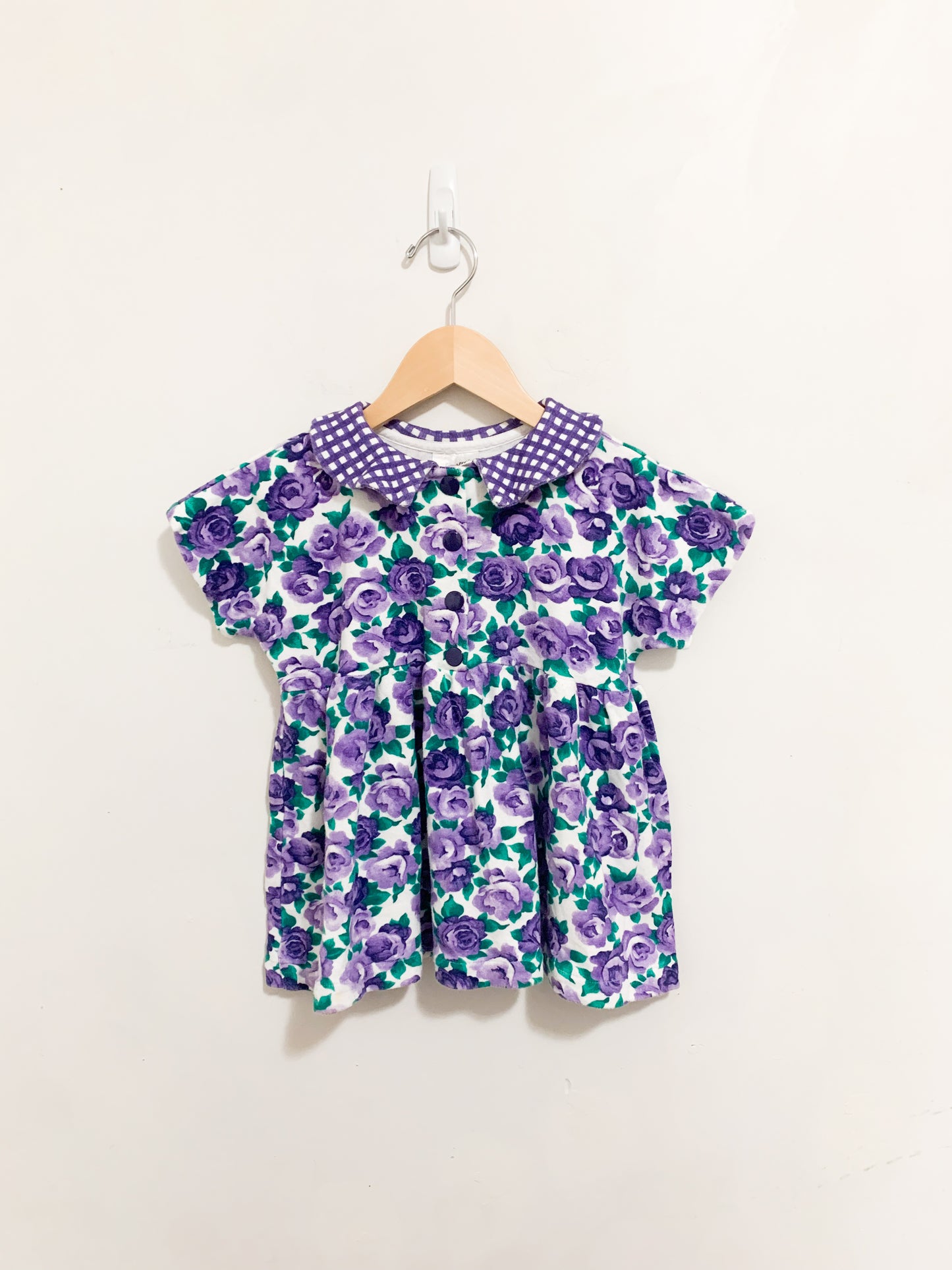 Vintage Flap Happy Floral Babydoll Top 4 years