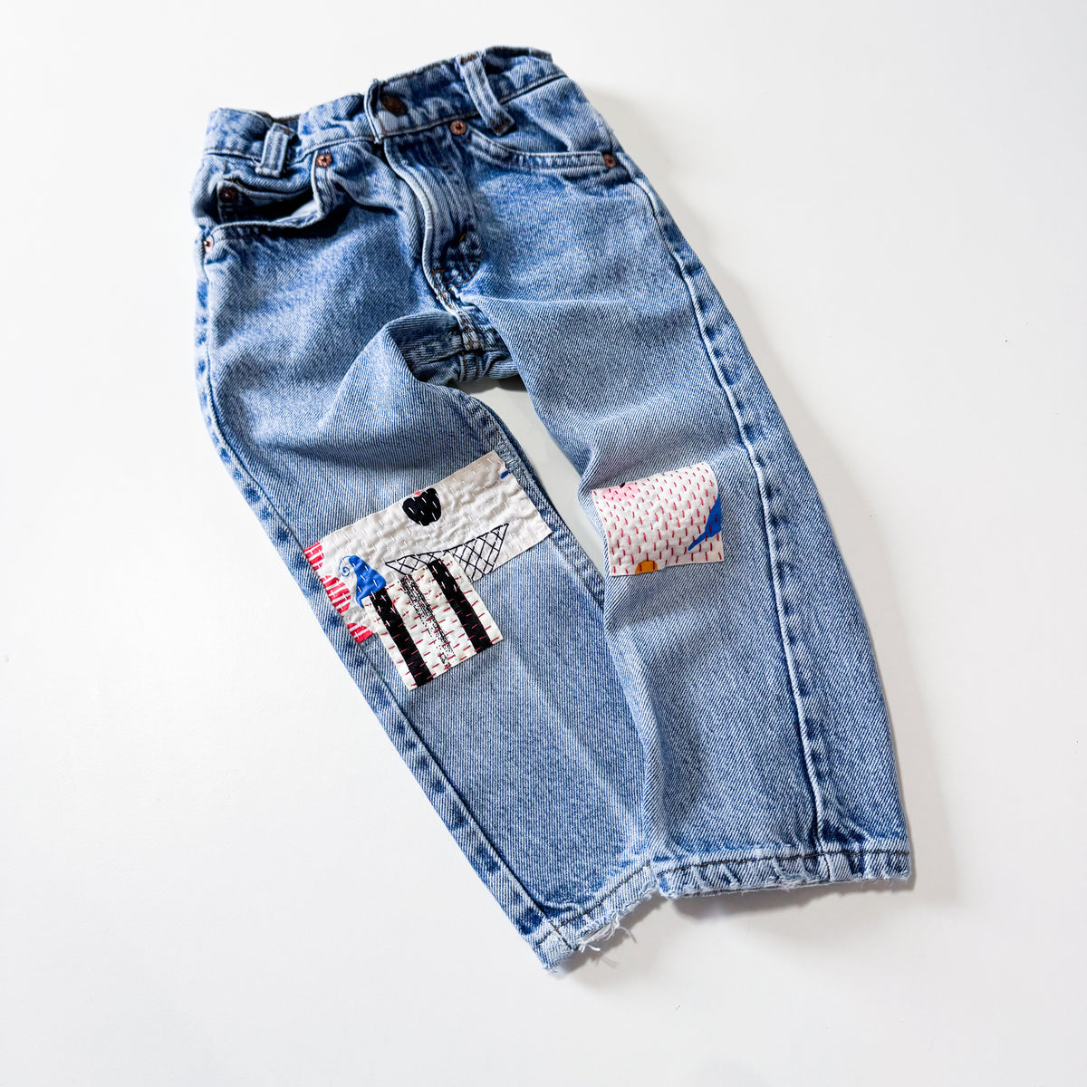 Vintage Levi’s with Sashiko Mending size 4