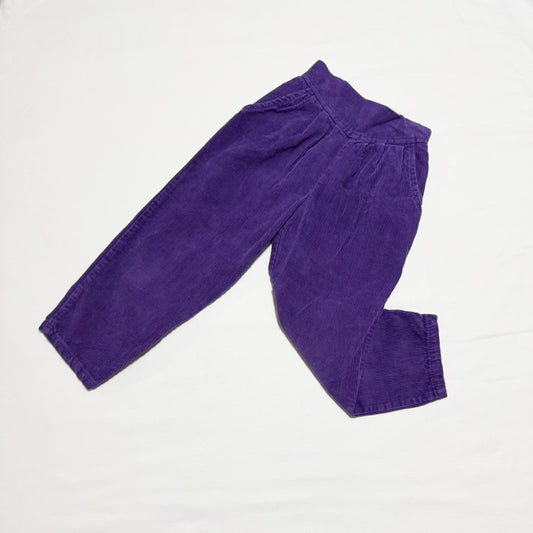 Vinty Purple Cord pants