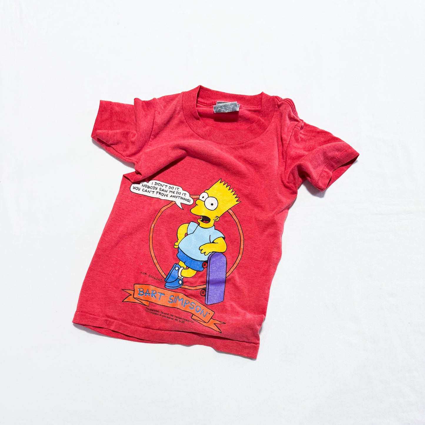 Vtg Simpson red t-shirt