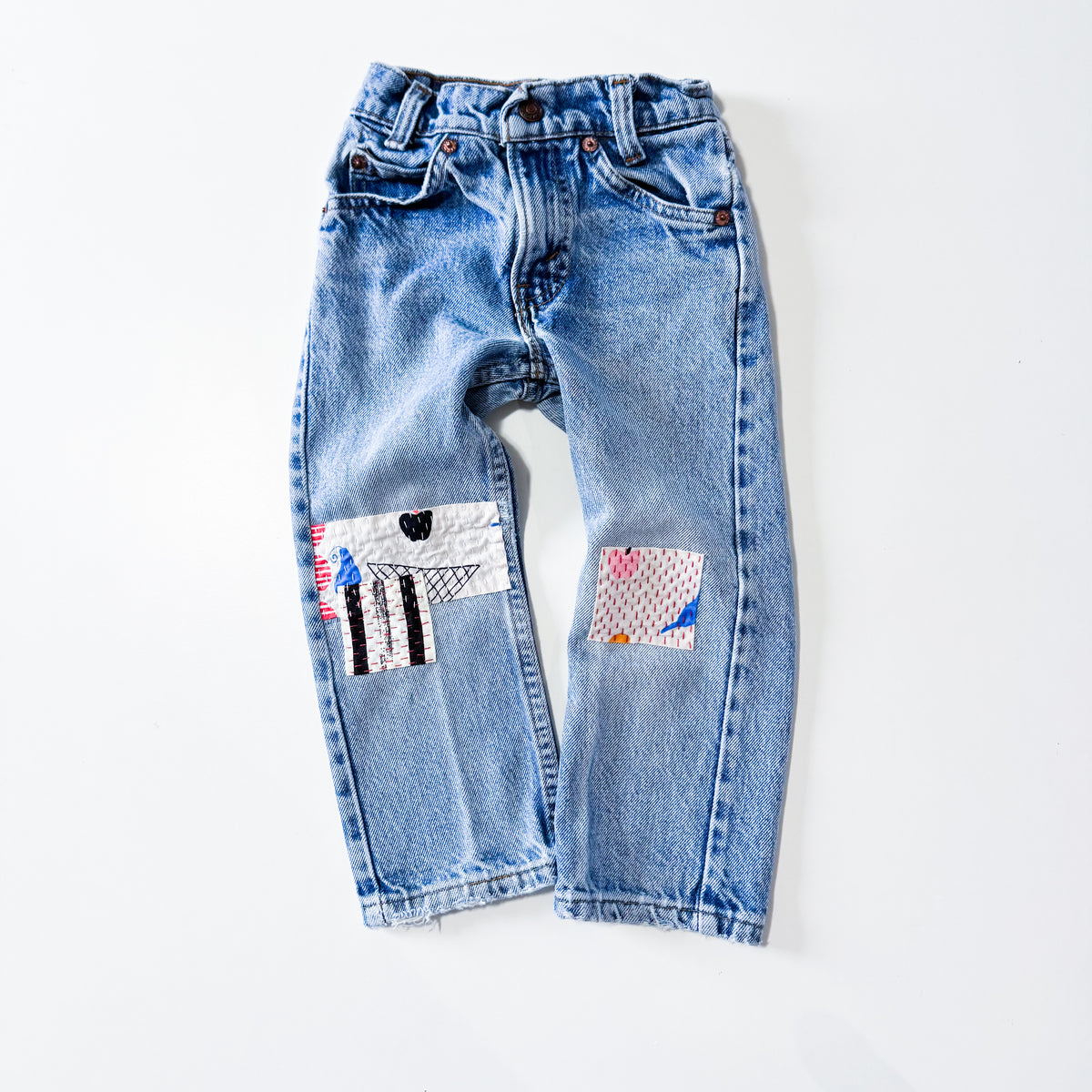 Vintage Levi’s with Sashiko Mending size 4