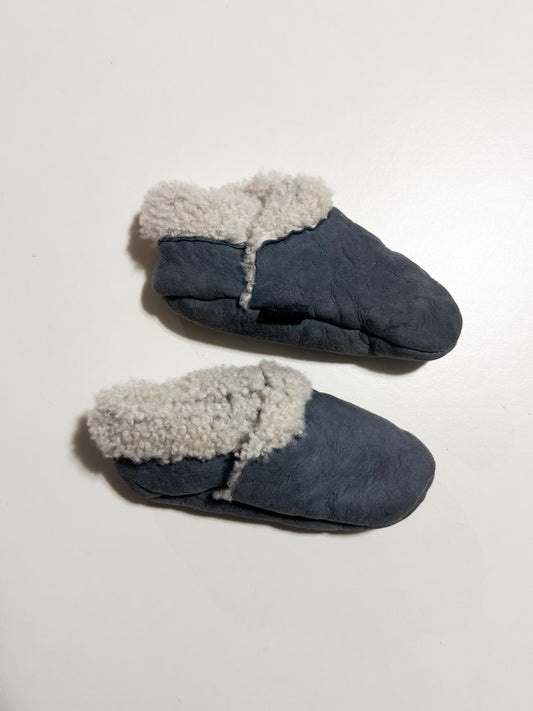 Kina Suede/Shearling Booties 5 US