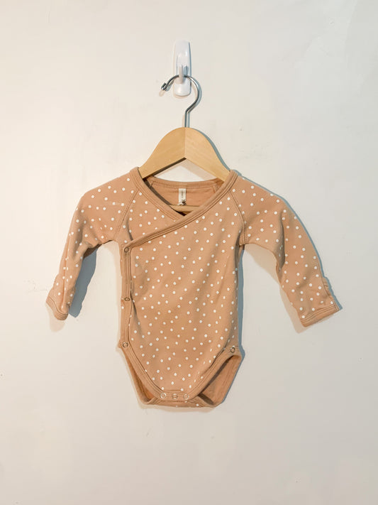 Quincy Mae Organic Cotton Kimono Onesie 3-6 months