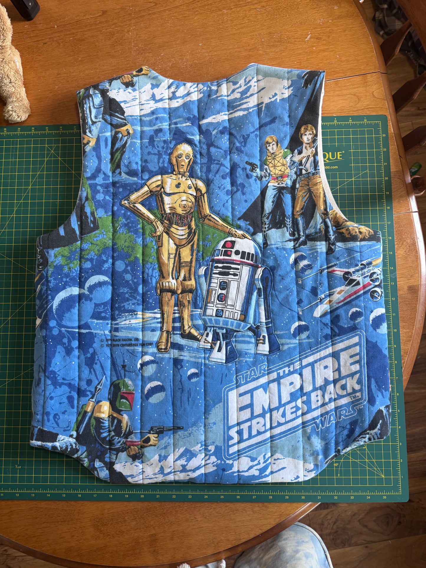 Custom upcycled vest men’s size large