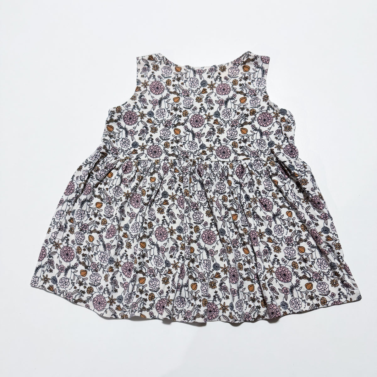 Jax + Lennon Floral Jersey Dress 3/4 years