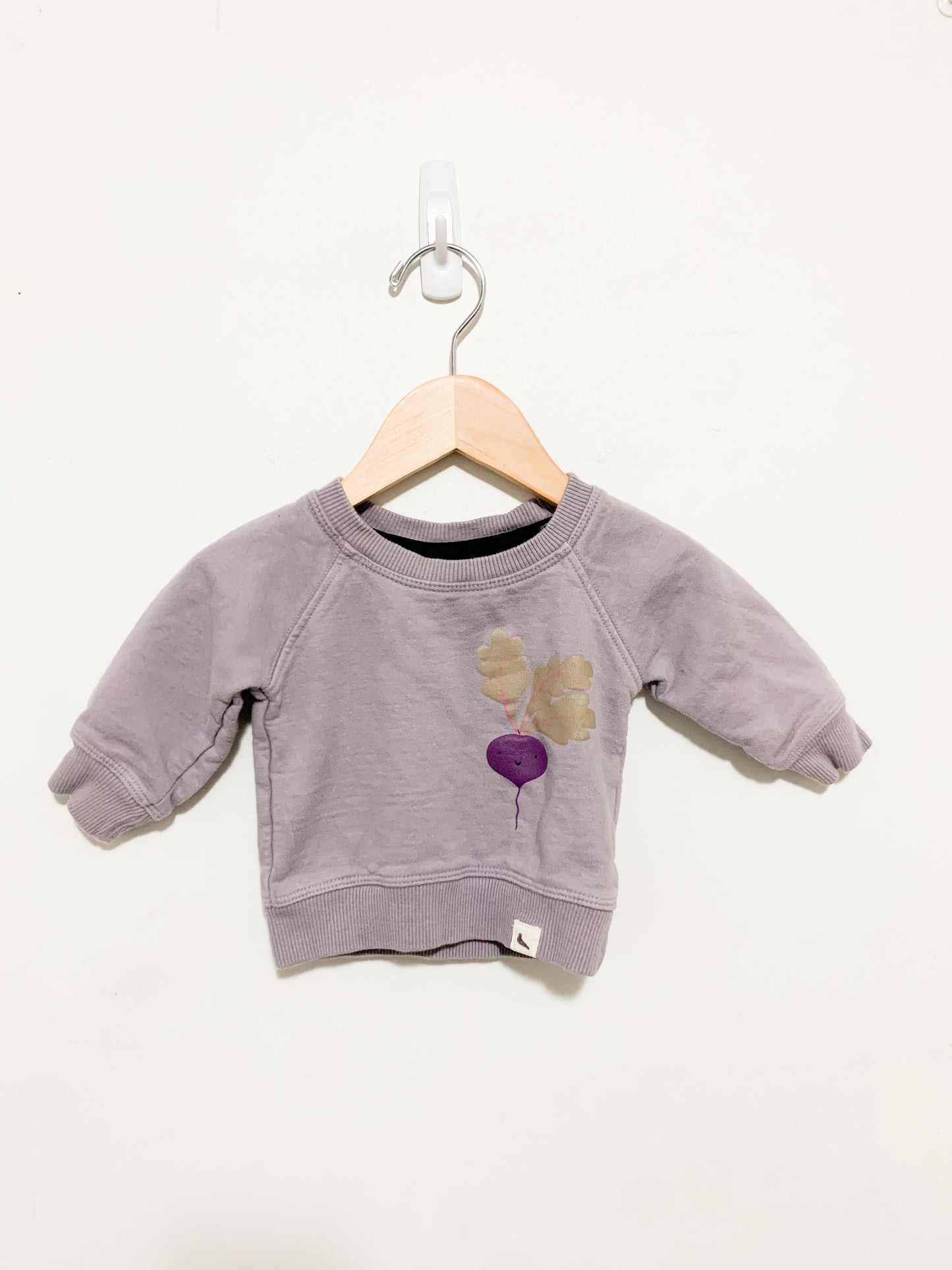 Turtle Dove London Beet Sweatshirt 0-6 months