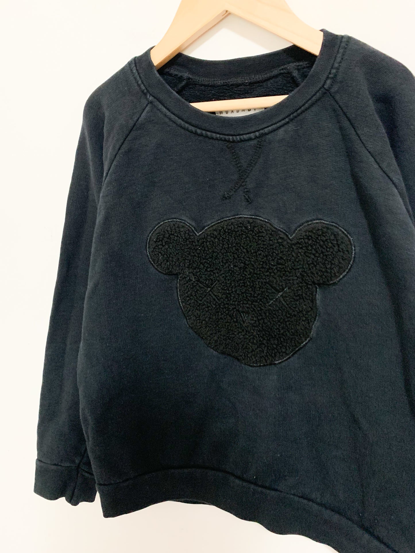 Hux Baby Bear Applique Raglan Sweatshirt 7-8 years