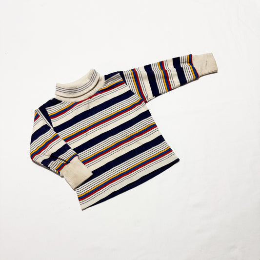 Vinty striped turtleneck