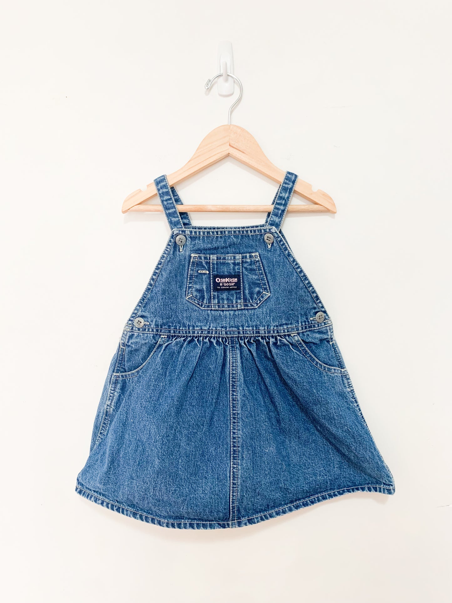 Y2K Oshkosh Denim Dress 24 months