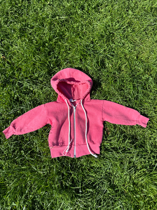 Vintage Eatons Zip-Up Hoodie 6-12 months