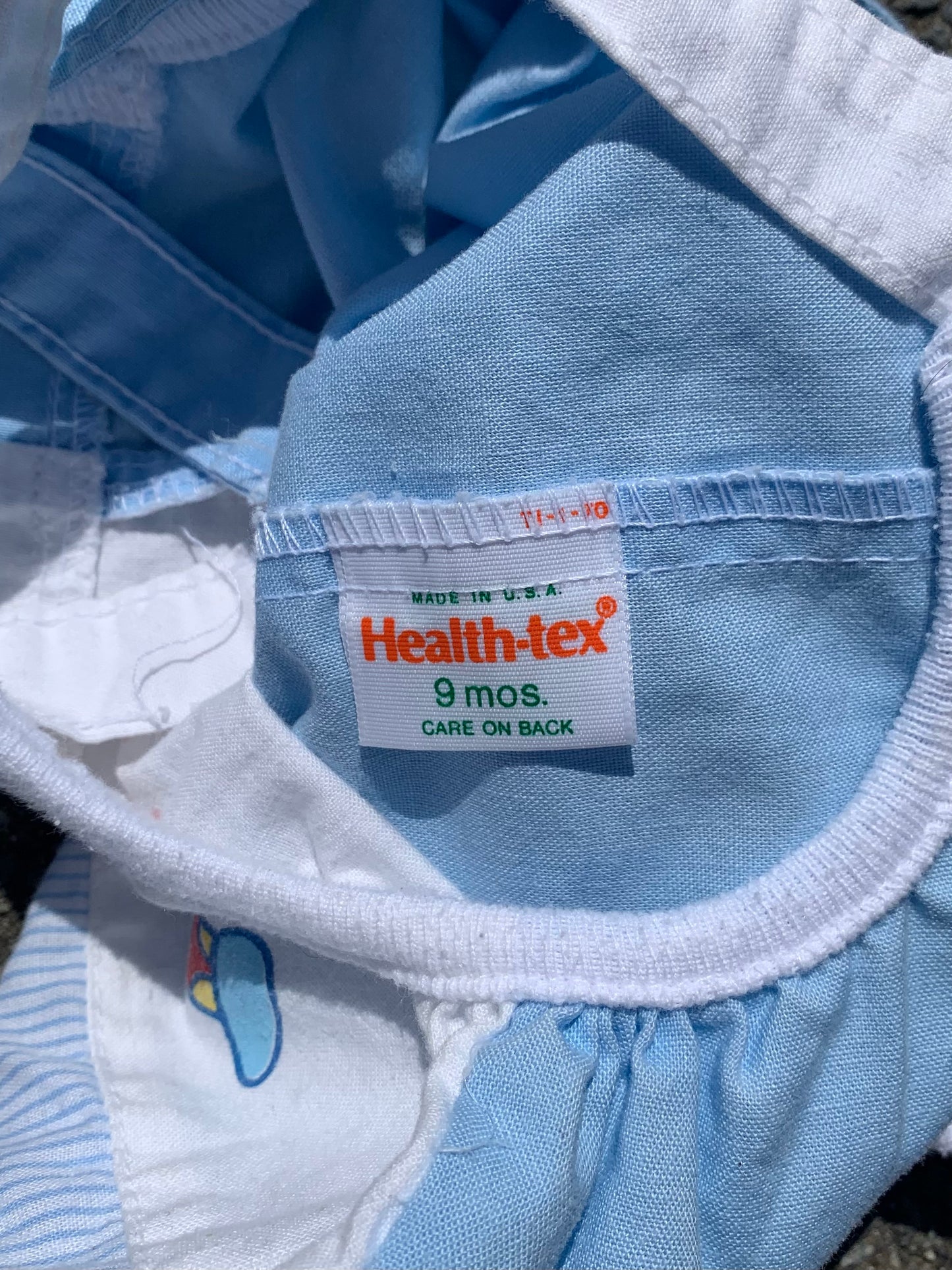 Vintage Health-Tex Baseball Bubblesuit 12-18 months