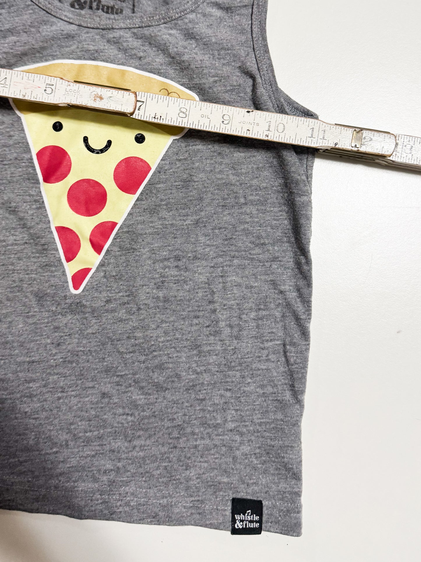 Whistle & Flute Pizza Tank Top 5-6Y