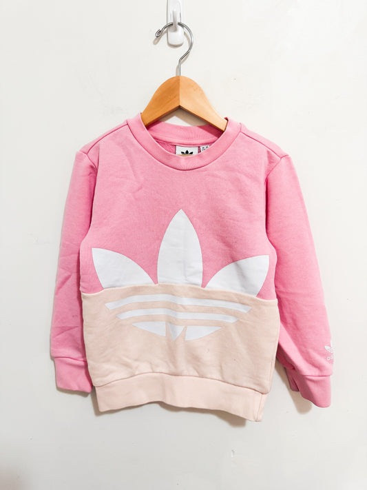 Adidas Colorblock crewneck Sweatshirt 4-5 years