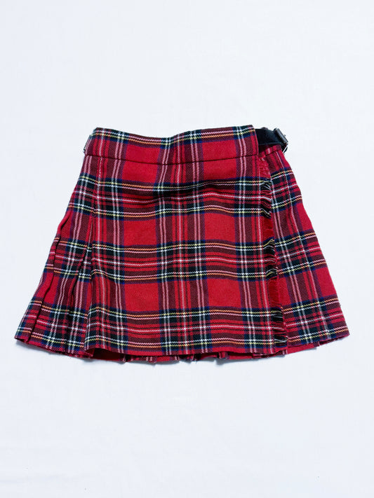 Authentic Scottish Plaid Kilt 1-2 years