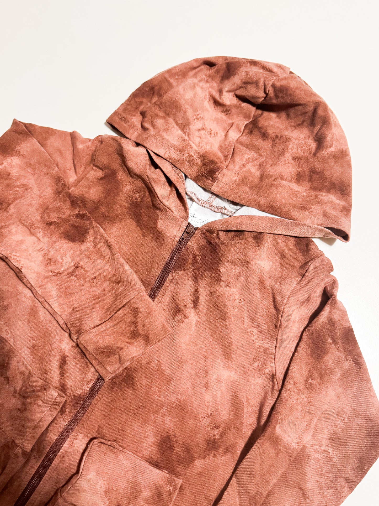 Jax + Lennon Hooded Romper size 5-6Y