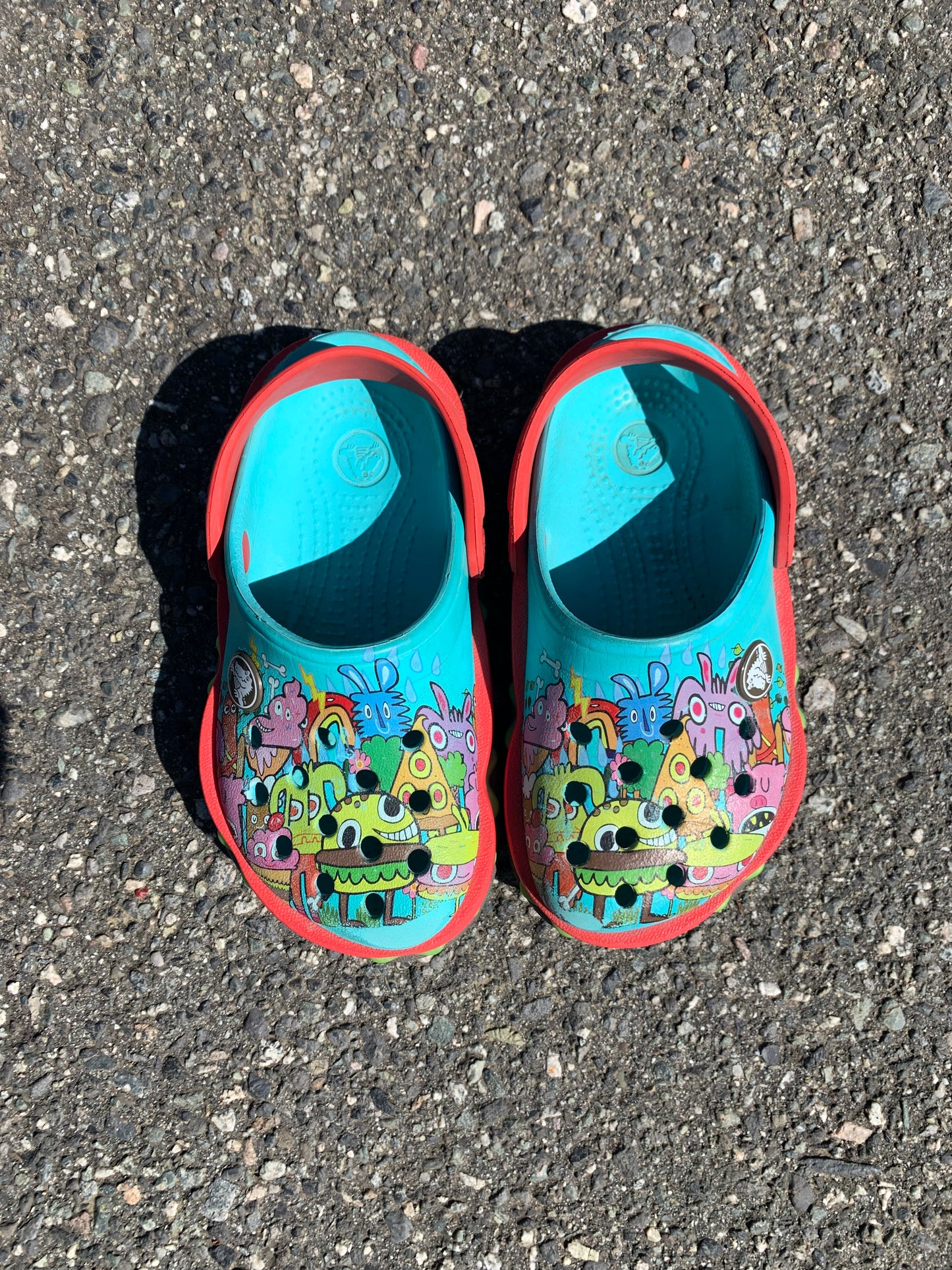 Crocs Limited Edition Junk Food Creature Clogs 8-9C