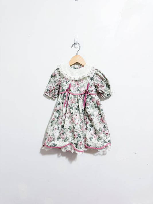 Little Princess Floral Rose Dress
Size 2