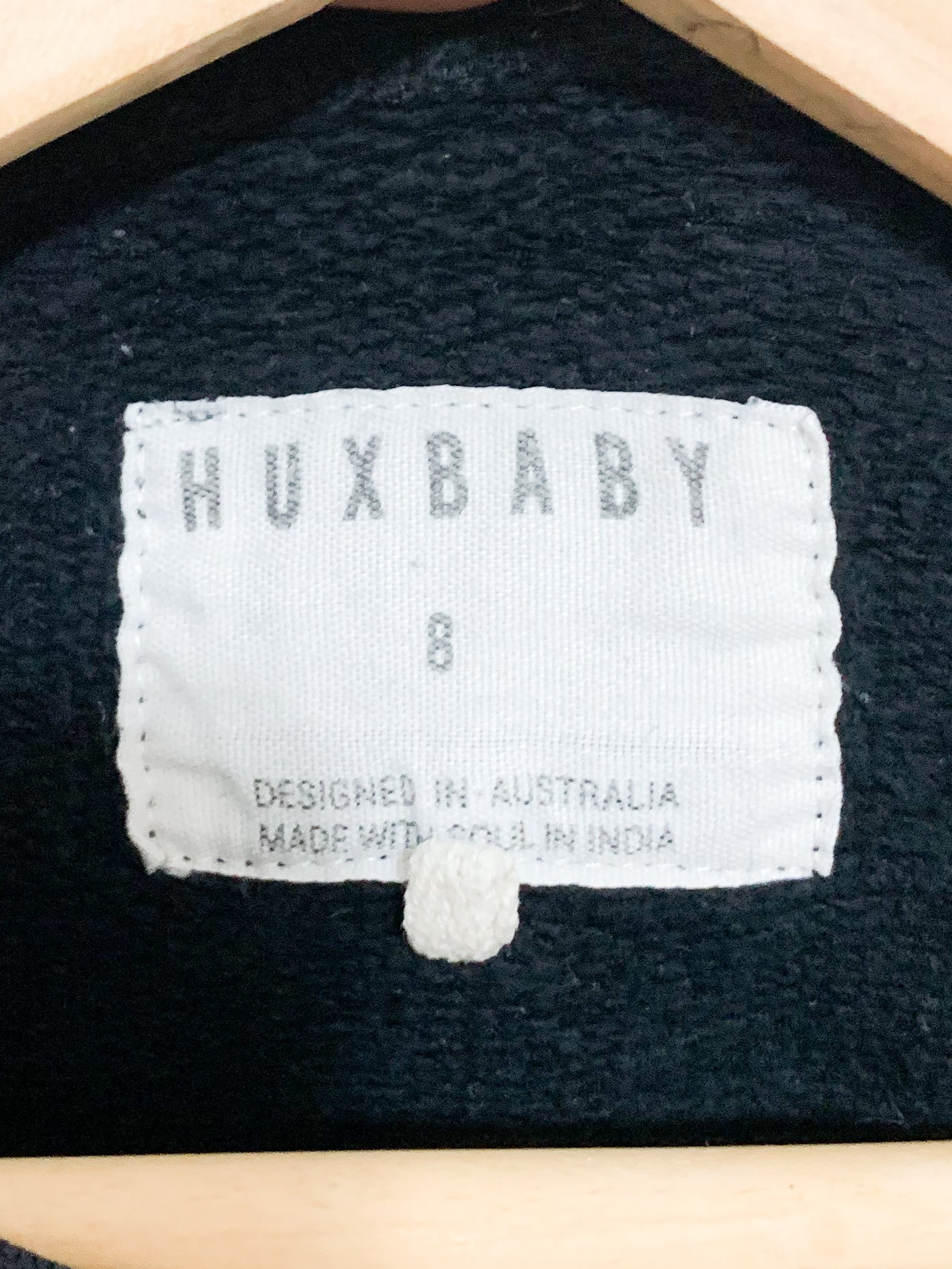 Hux Baby Bear Applique Raglan Sweatshirt 7-8 years