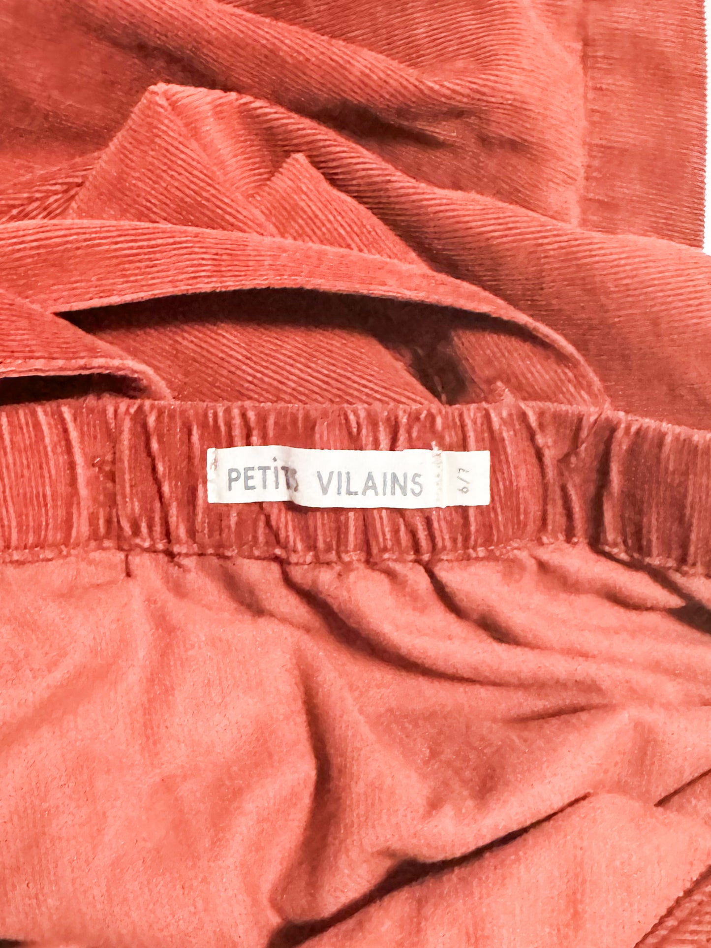 Petits Vilains Harem Overalls size 6-7Y