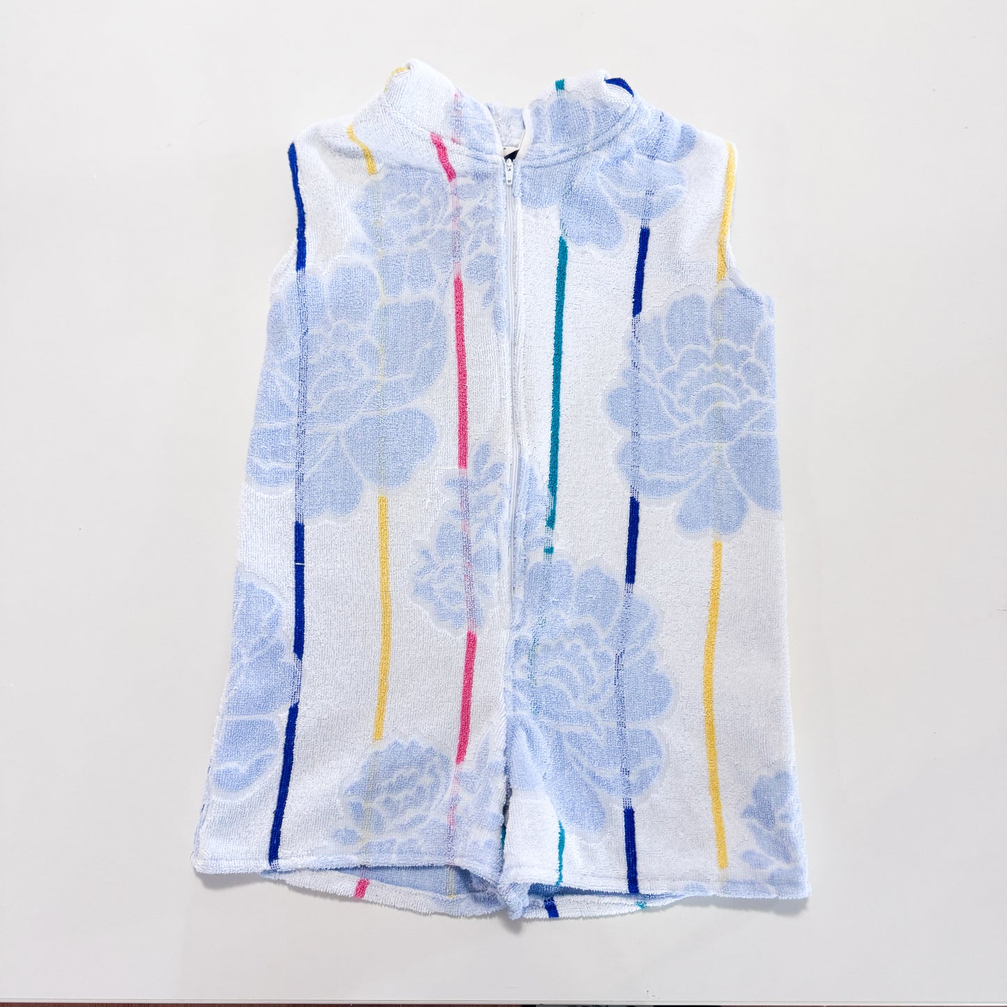 Vintage Upcycled Towel Romper 3-5 years