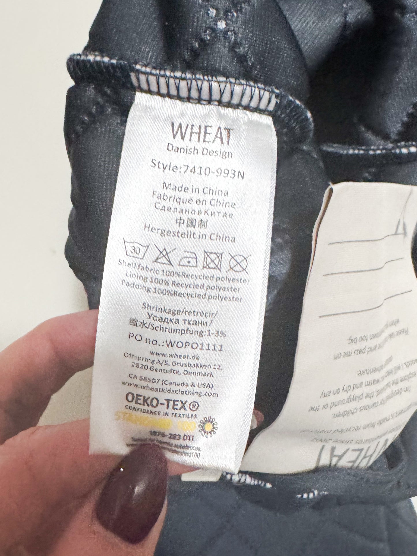 Wheat Thermal Pants size 8Y