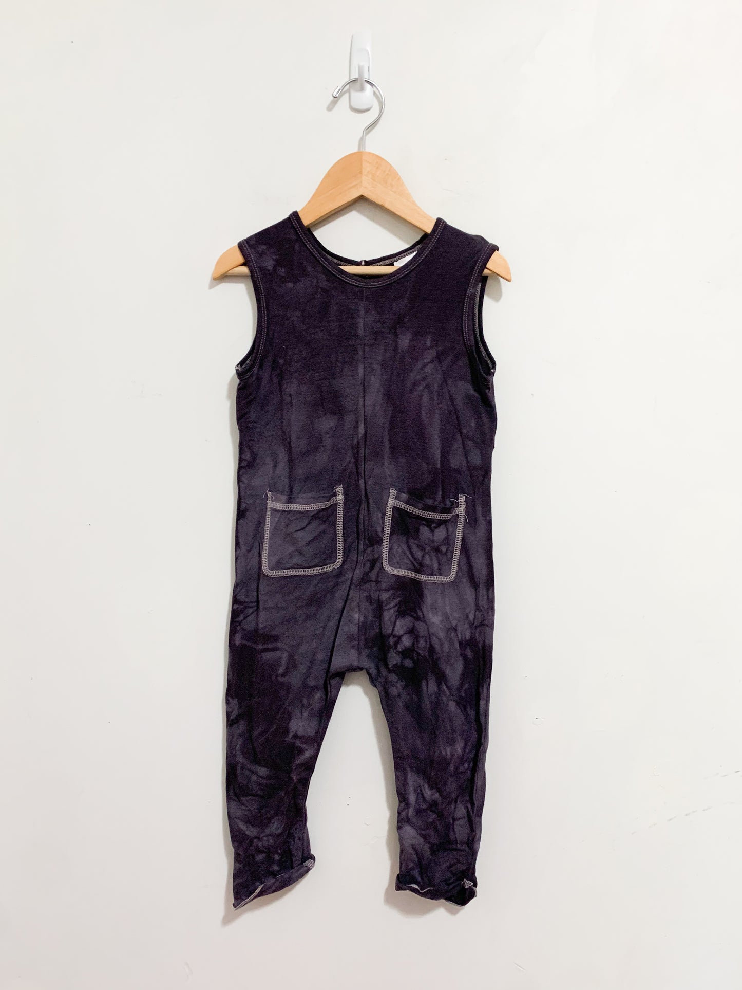 Smash + Tess Ice Dyed Pocket Romper 2 years