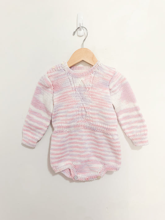 Vintage Handknit Bubble Suit 18 months - 2.5 years