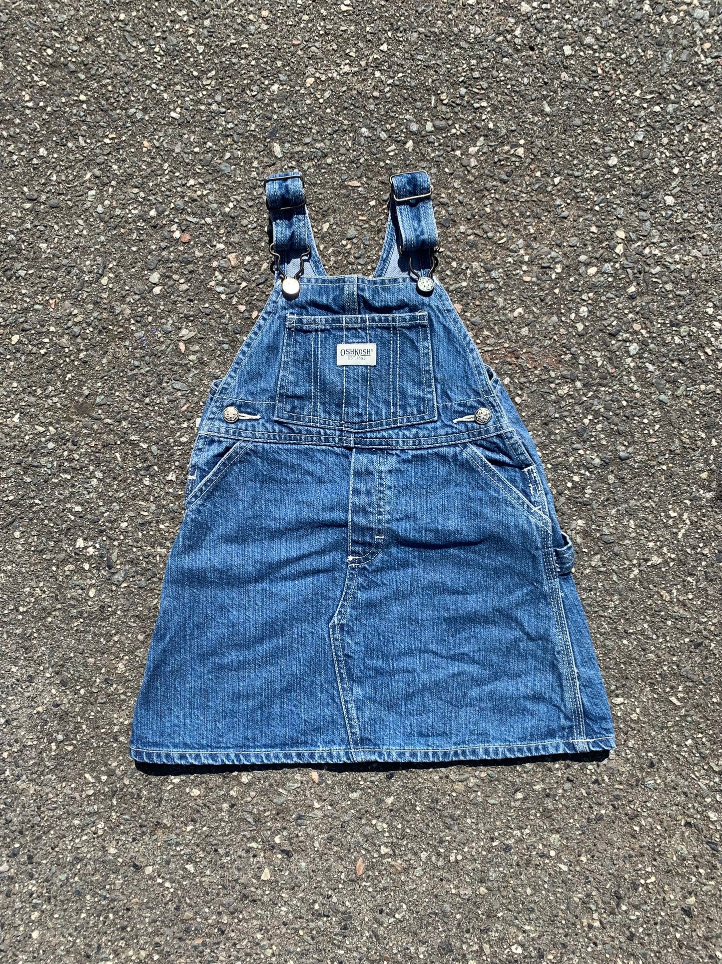 Vintage Oshkosh Denim Skirtall 24 months